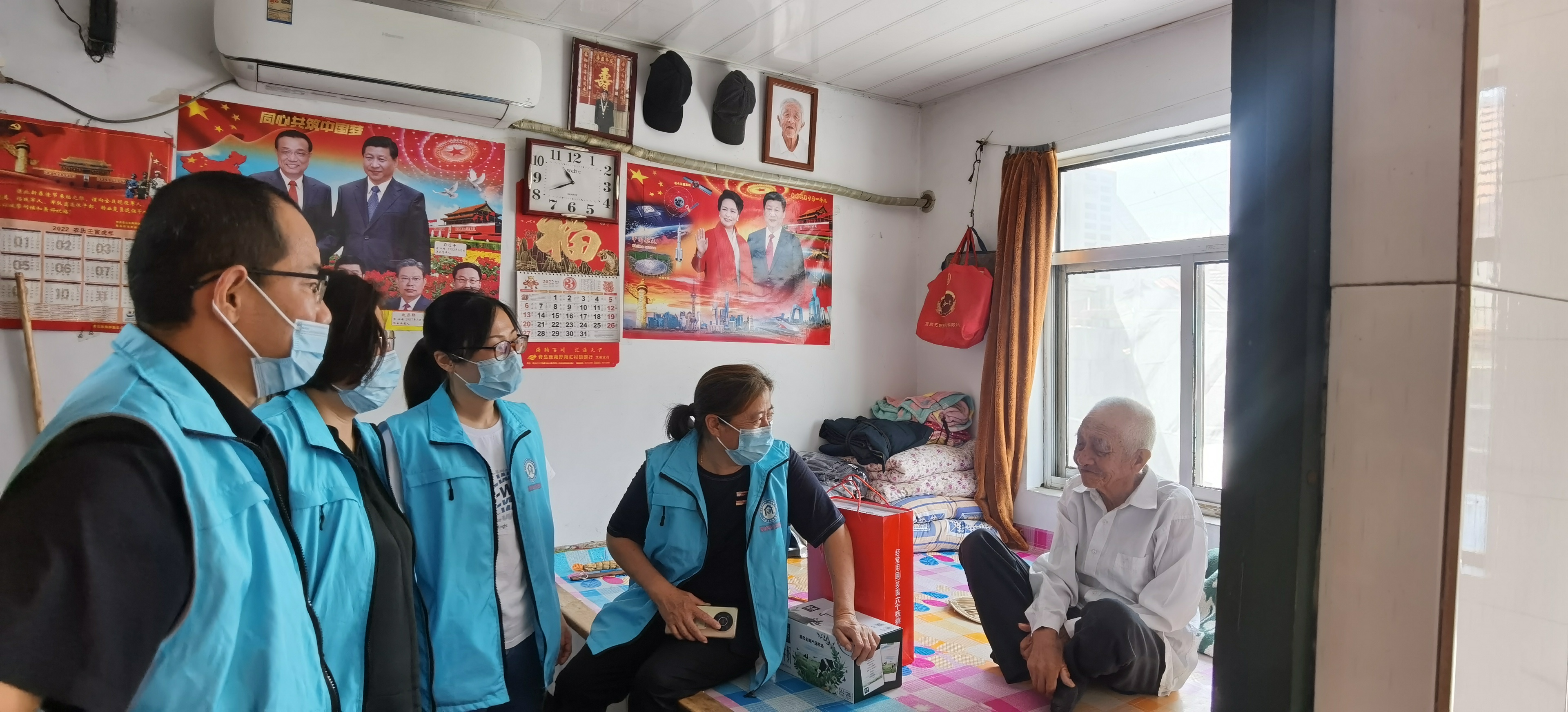 青岛西海岸大村中心卫生院开展走访慰问活动增强退役军人幸福感