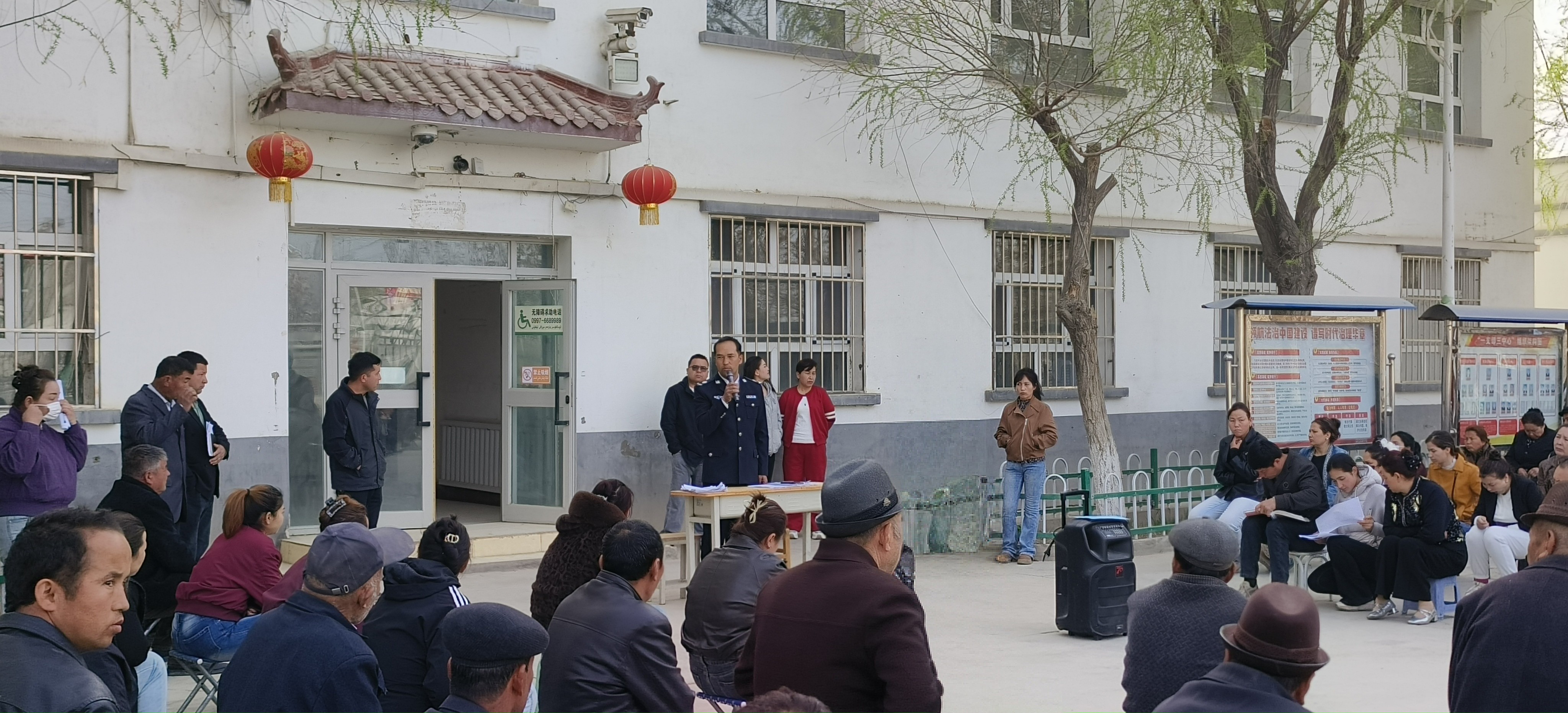 法润天山倡新风  文明祭扫护清明——阿克苏市司法局拜什吐格曼司法所开展清明节前殡葬领域普法宣讲活动