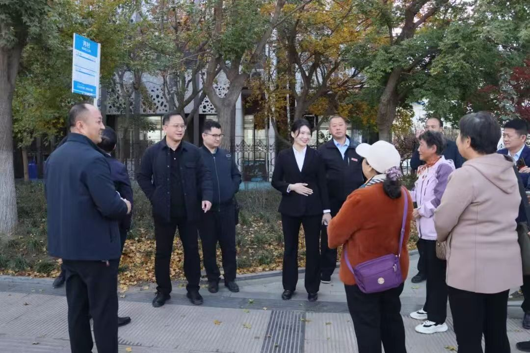 青岛市黄岛区铁山街道组织开展住宅小区民意调研活动