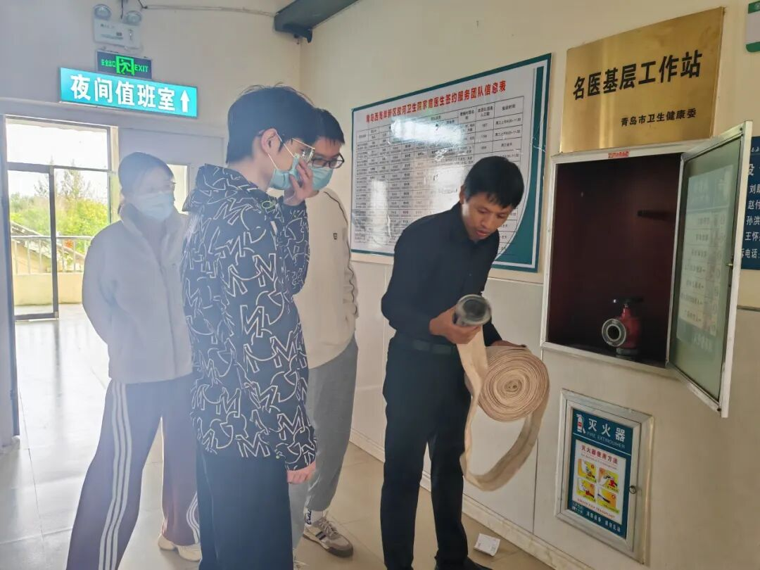 青岛西海岸新区胶诃卫生院：筑牢防火墙 防患于未“燃”