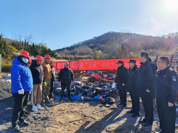 青岛重拳出击，集中拆解22艘涉渔“三无”船舶
